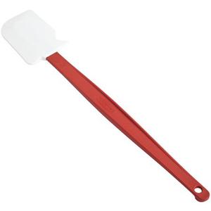 High-Temperature Scraper Spatula - Silicone, Spatula, Red, 16-1/2"