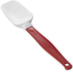 High-Temperature Spoon Spatula - Silicone, Spoonula, Red, 9-1/2"