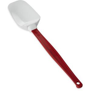 High-Temperature Spoon Spatula - Silicone, Spoonula, Red, 13-1/2"