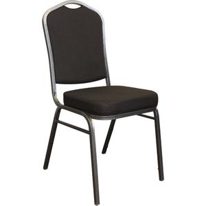 Stacking Chairs - Black, Fabric, 275 lbs., 37", 17-1/4", 18", 15" W x 15.5" D, 20" H x 17" W