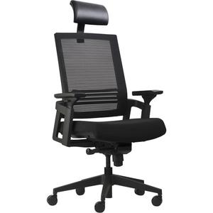 Activ® A-37 Office Chairs - Black, Mesh, 275 lbs., 51-1/2", 25-3/4", 24", 19" W x 20" D, 20" L x 19" W x 29" H, 29" H x 18" W, 22"