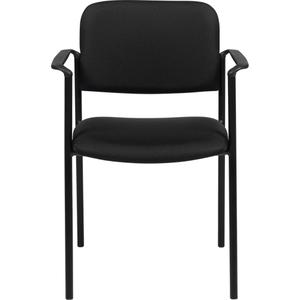 Stacking Chairs - Black, Charcoal, Fabric, 300 lbs., 32", 23", 22-1/2", 18", 22.5" L x 23" W x 32" H, Round Tube Steel, Polypropylene