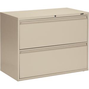 Lateral Cabinet - 27-31/100", 36", 19-1/4", 2, Beige, Metal, 11/16", Fixed Door, 19.25"