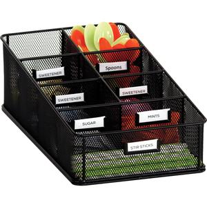 Onyx™ Condiment Carton Organizer - 16" W x 8-1/2" D x 5 -1/4" H