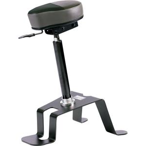 TA180 Ergonomic Sit/Stand Chair - Black, Vinyl, 10-1/4", 12"