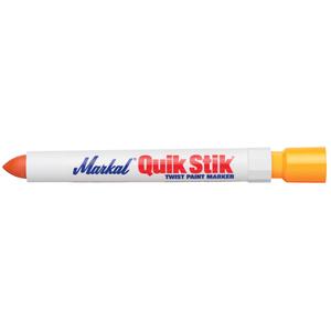 Quik Stik® Paint Marker - Fluorescent Orange, Solid Stick, 0°F to 392°F (-18°C to 200°C)