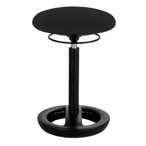 Twixt™ Ergonomic Chair - Black, Polyester Mesh, 250 lbs., 17" - 22", 15-1/2", 15-1/2", Adjustable, Stationary