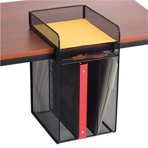 Onyx™ Hanging Organizer - 10-1/4", 12", 17-1/8", Mesh, Black