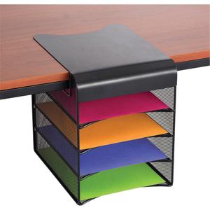 Onyx™ Hanging Organizer - 10-1/4", 12-3/8", 12", Mesh, Black