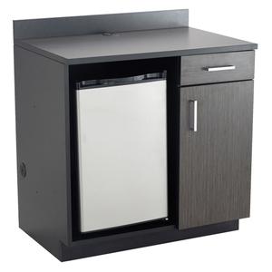 Modular Cabinet - 39", 36", 25", 0, Asian Night/Black, Melamine, 0 lbs., Knocked Down, Black, Asian Night, 11-5/8" W x 19" D x 3-1/4" H, 13-1/2" W x 22-1/2" D x 24" H