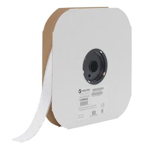 Fastener Tape - Sew-on fasteners, 3/4", 25 yds, Sew-On, White, Nylon, Hook 88