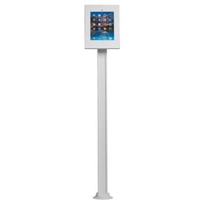 iPad® Holder - 49.25", Steel, White