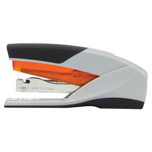 Swingline® Optima® 25 Stapler - 0 - 25, Grey & Orange, 210, Plastic, Limited Lifetime