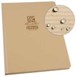 Maxi Bound Book - 8-1/2", 11", Hard Cover, Tan, 160, Case-Bound, Universal, Tan