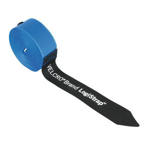 LogiStrap™ Logistic Straps - Hook and Loop, 23', 2", 225 lbs. (102 kg), Nylon w/ metal buckle, Blue