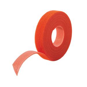 One-Wrap® Cable Management Tape - Hook & Loop, 3/4", 25 yds, Self-Grip, Orange, Polypropylene, Nylon