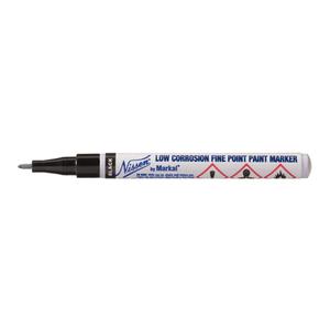 Nissen® Low-Corrosion Fine-Point Paint Marker - Black, Liquid, '-50°F to 150°F (-46°C to 66°C)