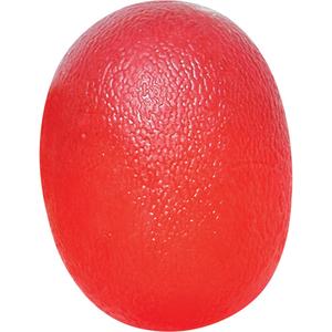 Gel Hand Exercise Egg - Red, Soft Grip, Non-Medical