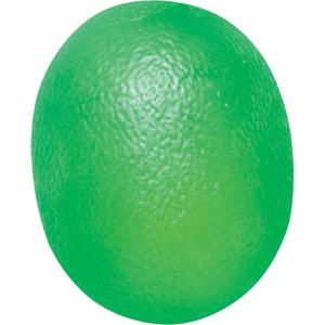Gel Hand Exercise Egg - Green, Medium Grip, Non-Medical