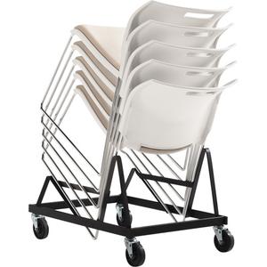 Popcorn™ Medium-Density Dolly - 18", 21-3/8", 31-3/4", Black, Steel