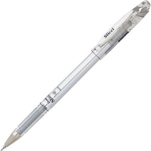 Slicci™ Metallic Gel Pen - Silver, 0.8 mm, Non Rubberized, Non Retractable