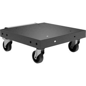 Modular Charging System Handleless Single Dolly - 15.5 W x 17” D x 6” H, 15.5” W x 6” D x 0.5” H, 10'