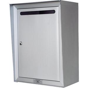 Collection Box - Aluminum, 1, 16-3/16", 11-3/4", Wall, Outdoor, Vertical, Front, 3/4" H x 10" W, 19-1/4", 14-3/16", 7-3/16"