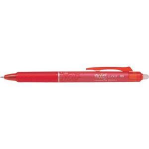 Frixion Point Clicker Pen - Red, 0.5 mm, Rubberized, Retractable