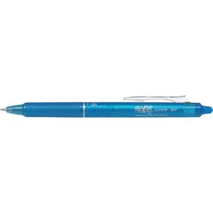 Frixion Point Clicker Pen - Blue, 0.7 mm, Rubberized, Retractable