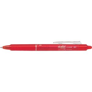 Frixion Point Clicker Pen - Red, 0.7 mm, Rubberized, Retractable