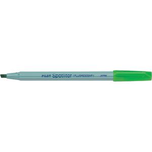 Spotliter Highlighter - Green, Chisel, Non Retractable