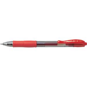 G2 Gel Pen - Red, 0.7 mm, Rubberized, Retractable