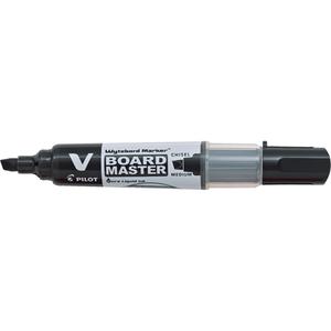 Vboard Master White Board Marker - Black, Chisel