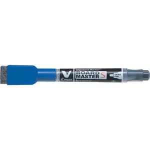 Vboard Master S White Board Marker with Eraser - Blue, Fine