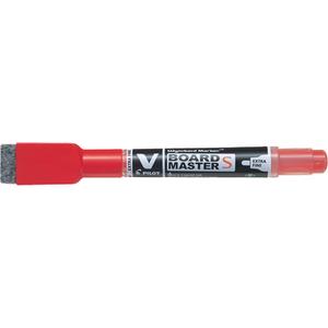 Vboard Master S White Board Marker with Eraser - Blue, Fine