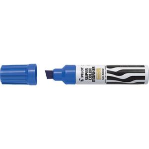 Super Colour Jumbo Permanent Marker - Blue, Chisel