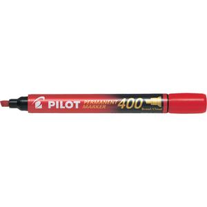 400 Permanent Marker - Red, Chisel
