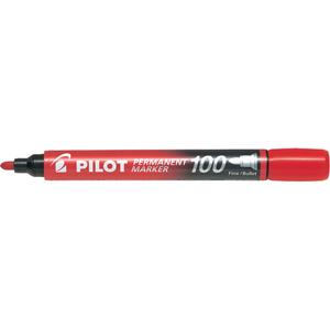 Series 100 Permanent Marker - Red, Bullet