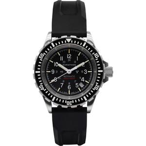 Large Diver's Automatic Watch - Battery Operated, Digital, Black