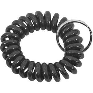Wrist Coil Keychain - Black