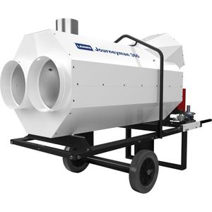 Journeyman® 360 Indirect-Fired Portable Heater - Radiant Heat, 360000 BTU/H, 2000 CFM, 0.5, 8 A, 120 V