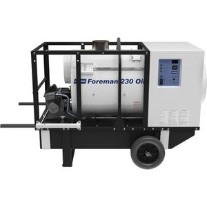 Foreman® 230 Indirect-fired Portable Heater - Oil Filled, Kerosene, 230000 BTU/H, 60.2", 43.3", 26.6"