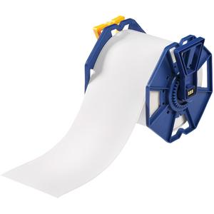 Low-Halide Multi-Purpose Label Tape - Polyester, White, 4", BradyJet™ J7300 Colour Label Printer, 150', Matte, 0 °F, '-40 °F - 140 °F