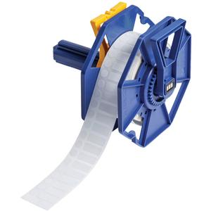 FreezerBondz Ultra-Thin Cryogenic Laboratory Labels with Vial Top - Polyester, White, 0.375", 1", BradyJet™ J7300 Colour Label Printer, 1000, Matte, '-320 °F, '-320 °F - 266 °F