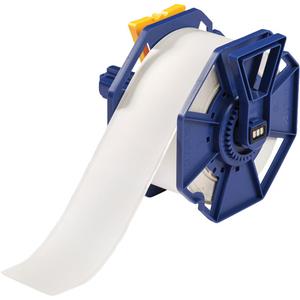 Water Soluble Label Tape - Paper, White, 2.25", BradyJet™ J7300 Colour Label Printer, 150', Matte, '-94 °F - 212 °F, High Surface Energy