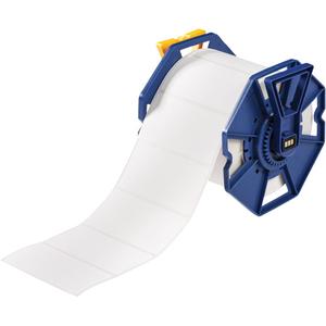 UL Approved Permanent Adhesive Labels - Polyester, White, 2", 4", BradyJet™ J7300 Colour Label Printer, 750, Matte, 0 °F, '-40 °F - 140 °F