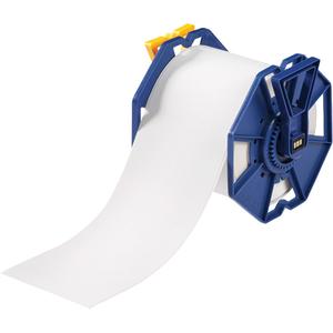 UL Approved Permanent Adhesive Label Tape - Polyester, White, 4", BradyJet™ J7300 Colour Label Printer, 150', Matte, 0 °F, '-40 °F - 140 °F