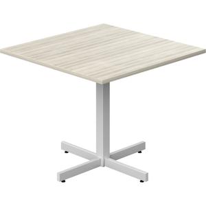 Newland Height-Adjustable Square Table - 36", 36", 29", 1", Tan, Square, Laminate