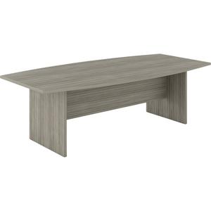 Newland Boat-Shaped Conference Table - 29", 48", 96", Grey