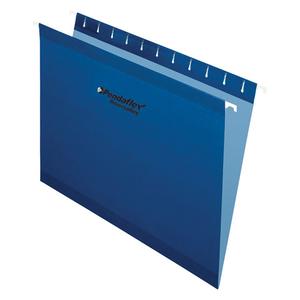 Reversaflex® Hanging File Folder - 14", 8-1/2", Blue, 25